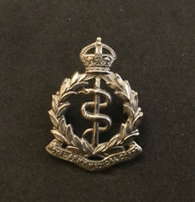 Volunteer officers RAMC collar badge. WW1 or WW2 great condition. picture