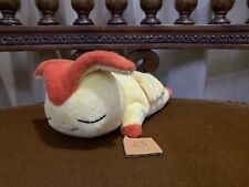 Victini Pokemon Center 2016 Kuttari Sleeping Japan Beanie Plush picture