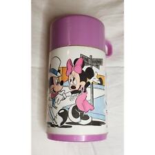 Vintage 80's Disney Mickey Minnie Mouse Hollywood And Vine Aladdin Thermos picture