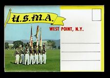 1960s USMA West Point N.Y. Military Academy Post Car Souvenir Photo Booklet picture