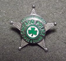 Chicago Police Department Emerald Society Fifes & Drums Lapel Pin Badge Style picture