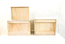 Japanese Wodden Storage Box (Kiribako) - Select Your Size - 3 Different Styles picture