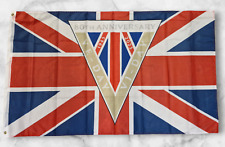 VE/VJ DAY 80TH ANNIVERSAY COMMEMORATIVE FLAG 2025 UK NAVY ARMY RAF WW2 picture