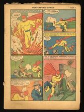 Wonderworld Comics #14 CV 0.1 (Qualified) The Flame Yarko the Great picture