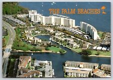 Postcard Florida Old Port Cover Palm Beach 1992 picture