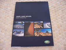 LAND ROVER RANGE ROVER LR3 FREELANDER PRESS BROCHURE 2005 USA EDITION picture