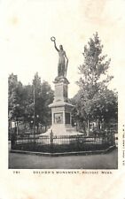 Holyoke, Massachusetts, MA, Soldiers' Monument, Vintage Postcard a7350 picture