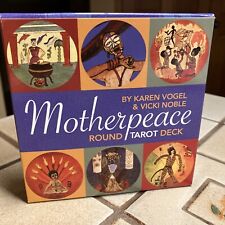 MOTHERPEACE TAROT DECK 78 ROUND Cards  & Booklet by Karen Vogel, Vicki Noble picture