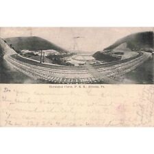 c.1907 P.R.R. Horseshoe Curve Altoona Pa. Postcard / 2R3-683 picture