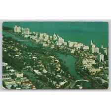 Postcard FL Miami Beach Air View picture