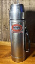Vintage Complete UNO-VAC 271 878 Unbreakable Thermos Stainless Steel picture