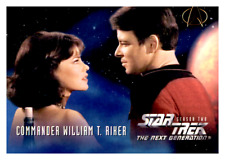 1995 SkyBox Star Trek The Next Generation Season 2 Card Commander Riker #129 picture