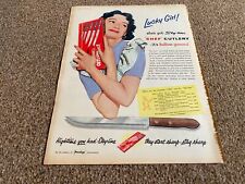PPOBK2 ADVERT 14X11 SKY-LINE CHEF CUTLERY SET picture