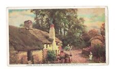 Postcards Vintage (1) England, English Thatch Roof Cottage  UP (#906) picture