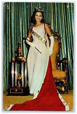 c1960s Deborah Irene Bryant Selected Miss America 1966 Atlantic City NJ Postcard picture