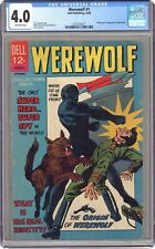 Werewolf #1 CGC 4.0 1966 3731231011 picture