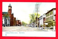 Main Street Middleton Connecticut Raphael Tuck Raphotype 1900's Postcard picture