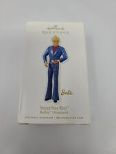 Hallmark Keepsake Ornament Barbie 2010 Superstar Ken Blue Suit Handcrafted ~ NIB picture