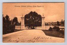 Dayton OH-Ohio, Entrance National Military Home, Antique, Vintage Postcard picture