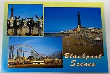 Blackpool Scenes Multiview Postcard picture