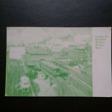 1901-07 BOSTON, MA * DUDLEY STREET ELEVATED (TRAIN) STATION * UNPOSTED UDB LITHO picture