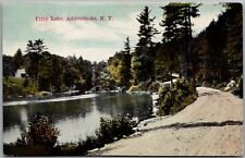 Postcard Fifth Lake; Adirondacks New York 1911  Et picture