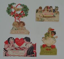 Collection Of Eight (8) Vintage Valentine's Day Cards Lot #3 picture