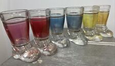 Shot Glasses Italian MOD-DEP Glass Boot Vintage Collectible Barware picture