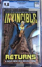 INVINCIBLE RETURNS #1 CGC 9.8 NM/MT 1ST GRAND REGENT THRAGG APPEARANCE KEY picture