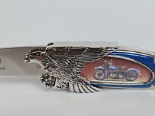 Vtg Franklin Mint Harley Davidson 1948 Panhead Collector Folding Knife Authentic picture
