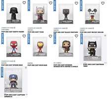 9x  Funko Pop Diecast Collection Bat-man Iron-Man Spider-Man Thor Mickey Vader picture