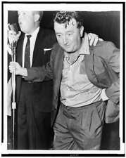 Brendan Behan being asked to sing again,Jager House Ballroom,Microphone,1960 picture