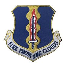 FIRE FROM THE CLOUDS 33rd Fighter Wing Patch – Plastic Backing picture