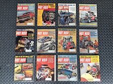 1969 Hot Rod Magazine Lot All 12 Issues January-December Complete Year picture