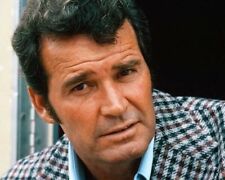 James Garner in sports jacket outside trailer The Rockford Files 24x30 Poster picture