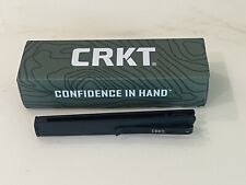 CRKT CEO EDC Folding Pocket Knife Low Profile Gentleman's Knife Blackout Ed. New picture