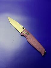 SOG ALTAIR XR Knife Plain Edge Blade Cryo CPM 154 Dusk Purple picture