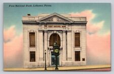 Linen First National Bank Lebanon Pennsylvania 563AX picture