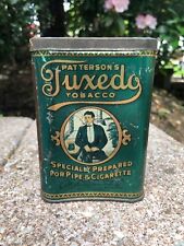Vintage Patterson's Tuxedo Tobacco Curved Pocket Tin.....Early Version picture