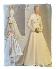Vintage Vogue Bridal Original Princess Grace Style Bridal Gown Pattern V2979 picture
