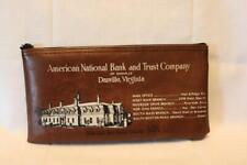 Vintage American National Bank and Trust Company of Danville, VA Bank Bag picture