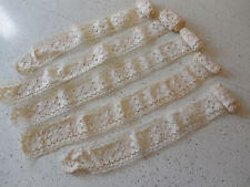 Vintage Crocheted Lace Several Feet 5 Rolls 3