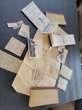 Vintage Papers From 1920s-40s picture