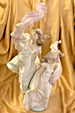 Lladro ALLEGORY of LIBERTY 5819 Ladies Dancing Swirling with Wood Base (READ) picture