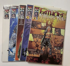 FATHOM Killians Tide #1-4 + 1B Variant Cover Michael Turner Complete Mini Series picture