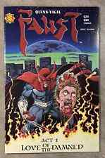FAUST ACT 1 - LOVE OF THE DAMNED 2nd PRINTING, 1988-DAVID QUINN/TIM VIGIL F/VF picture