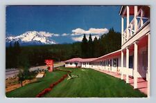 Dunsmuir CA-California, Oak-Lo Motels Advertising, Antique, Vintage Postcard picture