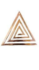 9 Inches Triangle Pure Copper Vastu for Correction & Positive Energy picture