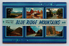 Greetings from the Blue Ridge Mountains Multi View Virginia VA Postcard picture