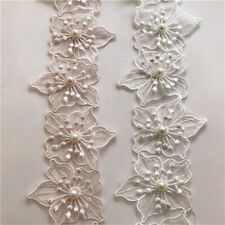 Lace Pearl Flower Diy Accessories Organza Embroidery Exquisite Dancing Dress picture
